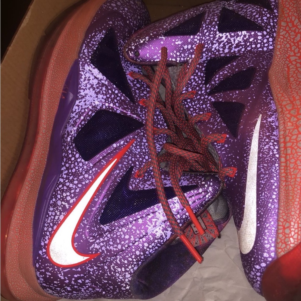 Nike Lebron X GS Galaxy 6.5Y excellent condition!